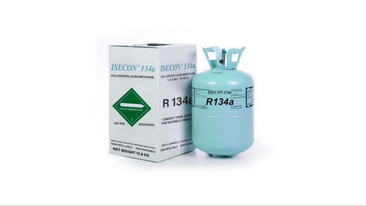 گاز مبرد R134 ایسکون (۱۳.۶ کیلوگرم) isecon